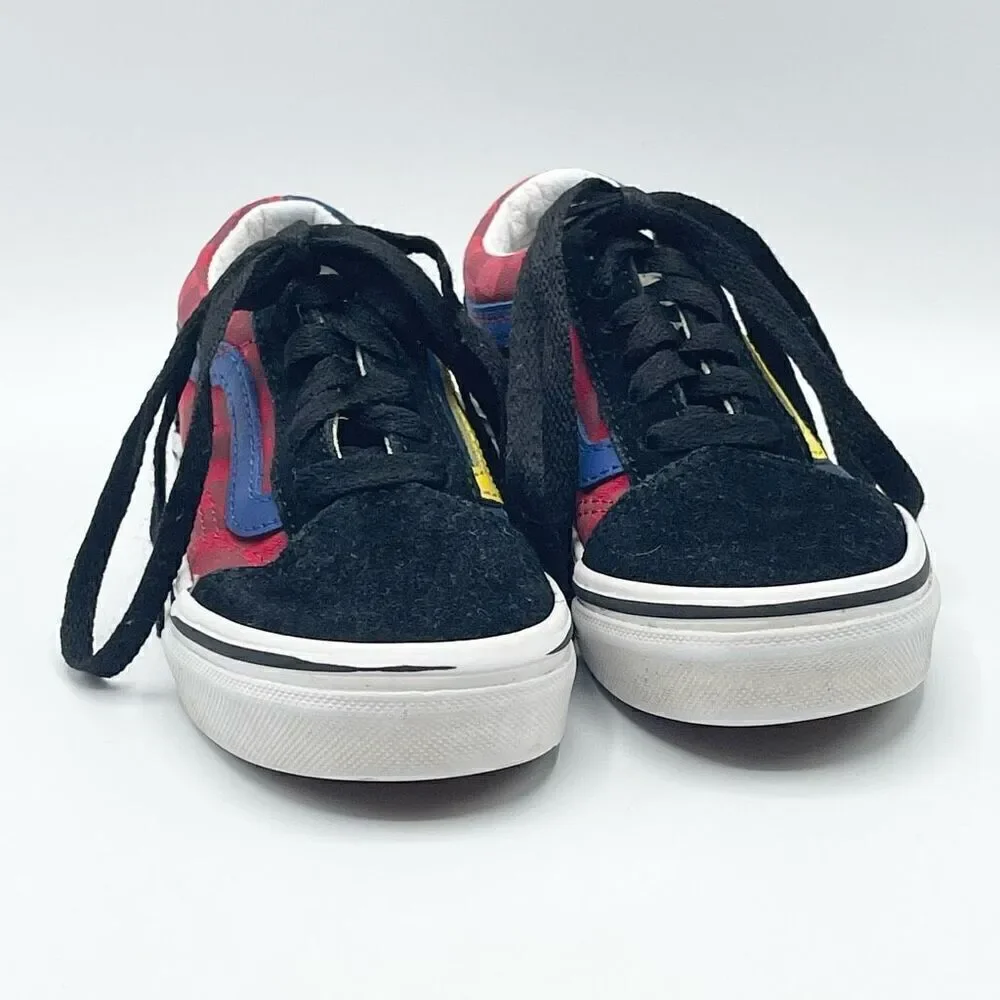 Vans Color Block Lace Up Sneakers - Kids US 11.5